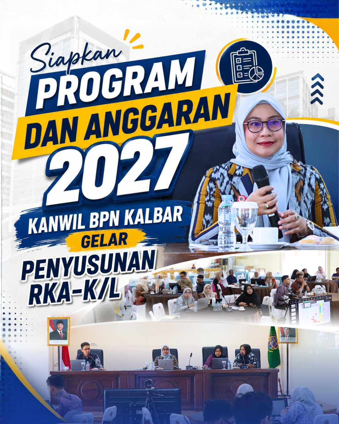 BPN Kalbar Susun RKA-K/L 2027, Fokus pada Perencanaan Berkualitas