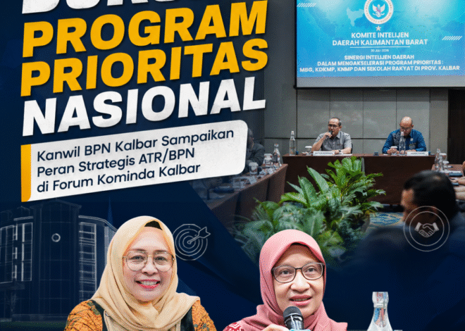 Kanwil BPN Kalbar Dorong Percepatan Program Prioritas Nasional Melalui Kepastian Hukum Pertanahan