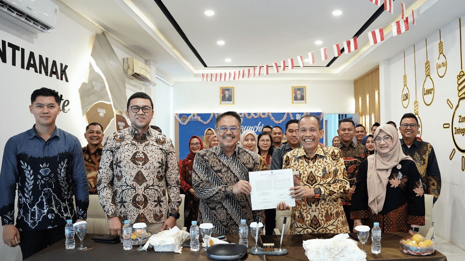Kanwil BPN Kalbar Hadiri launching “Transformasi Layanan dan Organisasi”