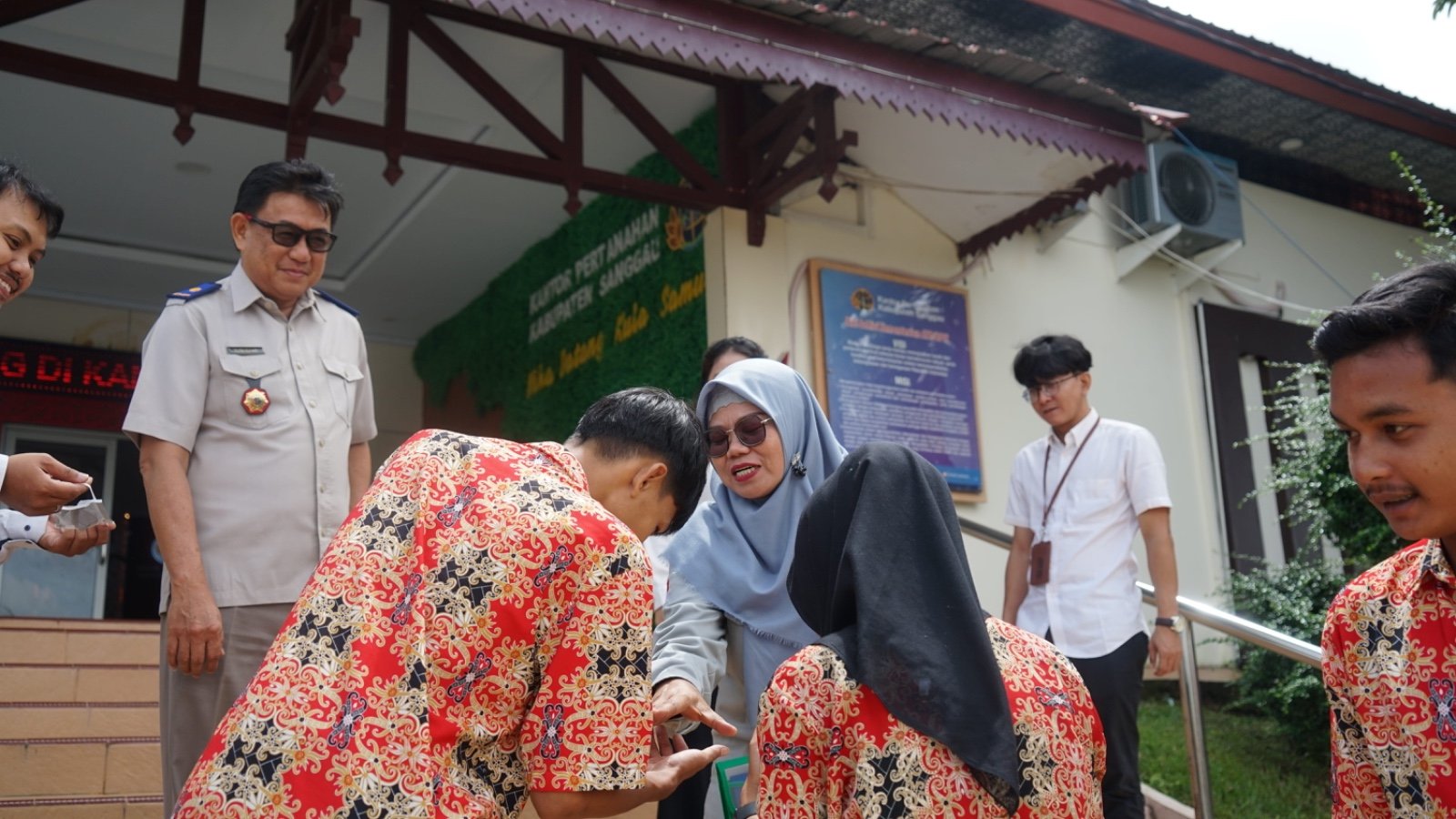 Kantor Pertanahan Kabupaten Sanggau Terima Siswa Praktik Kerja Lapangan dari SMKN 1 Sekadau