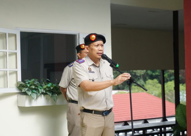 Kantor Pertanahan Kabupaten Sanggau Laksanakan Apel Pagi sebagai Penguatan Disiplin dan Komitmen Pelayanan