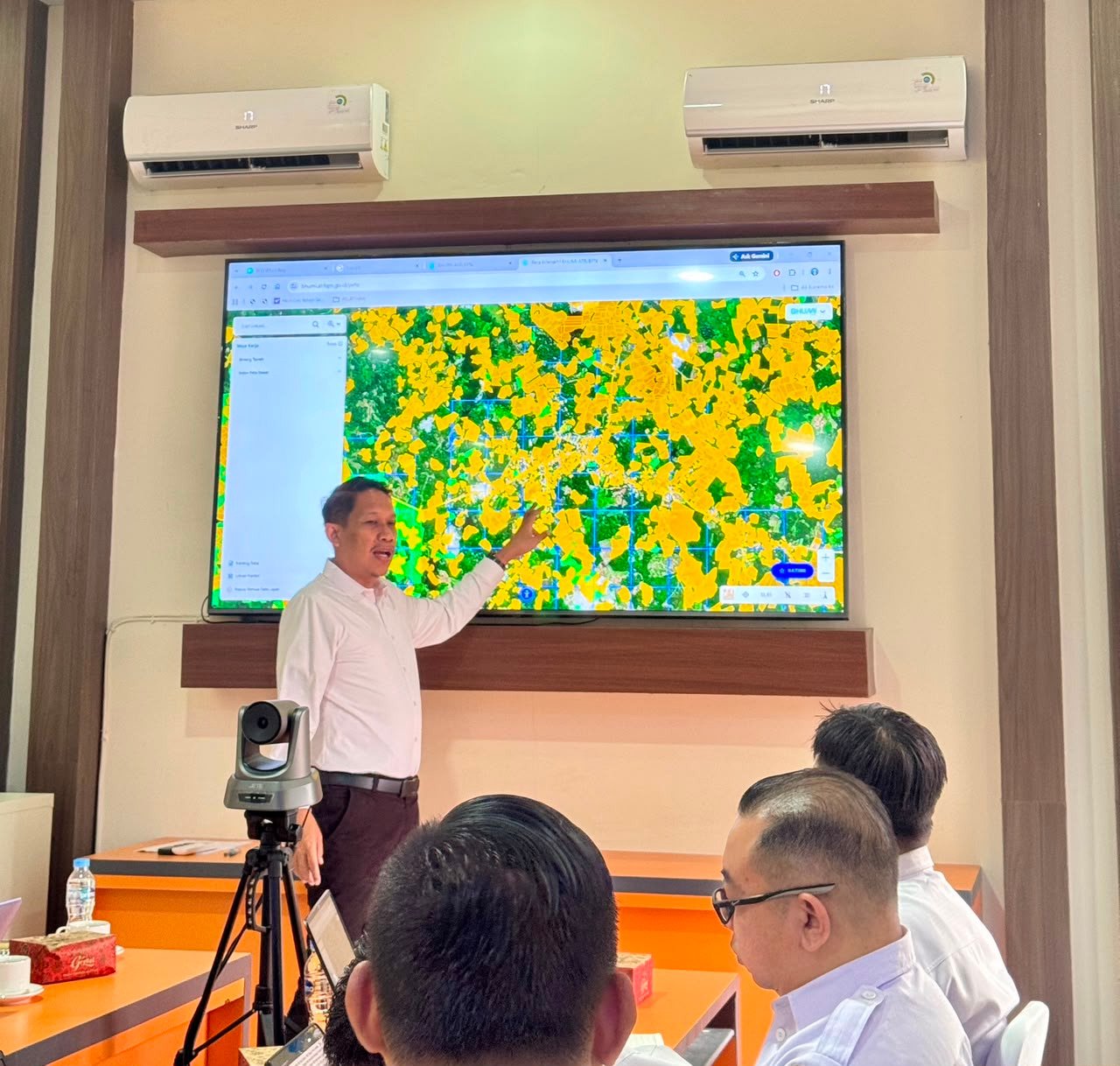 Kantor Pertanahan Kabupaten Sanggau Gelar Rapat Koordinasi Permohonan Data Bidang Tanah untuk Penguatan Database Pertanahan