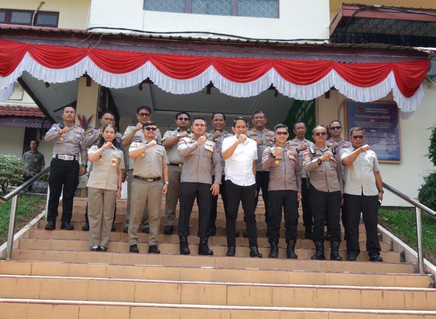 Kantor Pertanahan Kabupaten Sanggau Terima Kunjungan Kapolres Sanggau, Perkuat Sinergi Antarinstansi