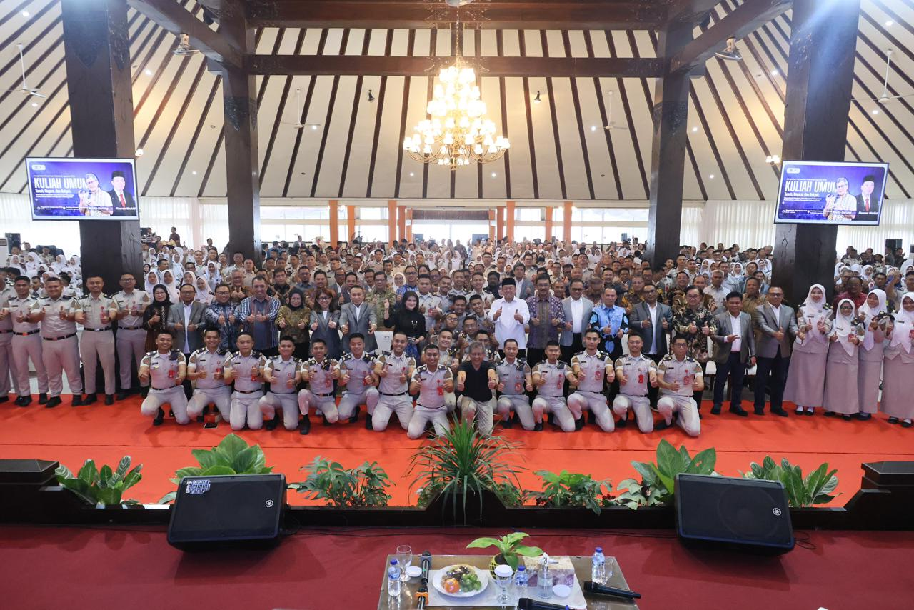 Menteri Nusron dalam Kuliah Umum Politeknik Agraria STPN: Tradisi Dialektika Berpikir Tidak Boleh Mati di Mana pun Berada