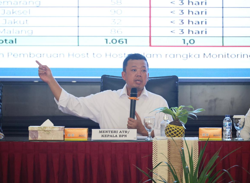 Menteri ATR/Kepala BPN: Transformasi Organisasi dan Layanan Pertanahan Harus Bermuara pada Kepastian bagi Masyarakat