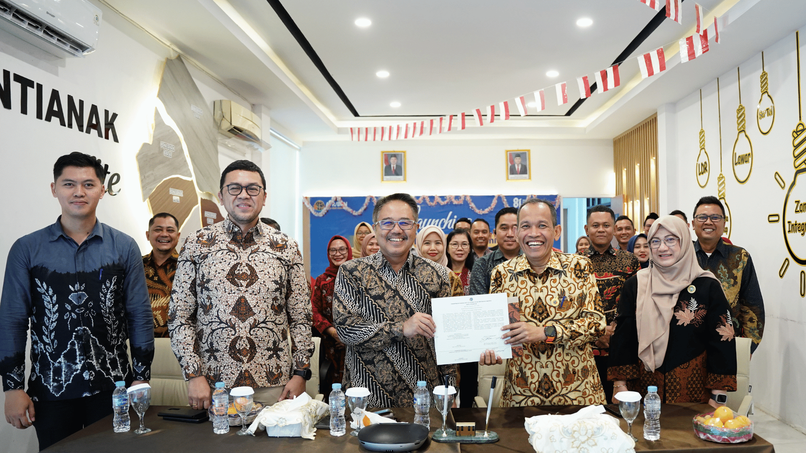 Kanwil BPN Kalbar Hadiri launching “Transformasi Layanan dan Organisasi”